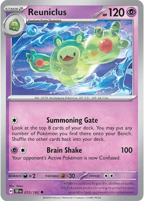 Reuniclus (072/162) [Scarlet & Violet: Temporal Forces] | Gear Gaming Fayetteville