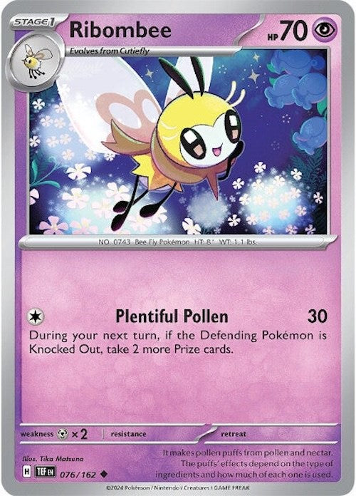 Ribombee (076/162) [Scarlet & Violet: Temporal Forces] | Gear Gaming Fayetteville