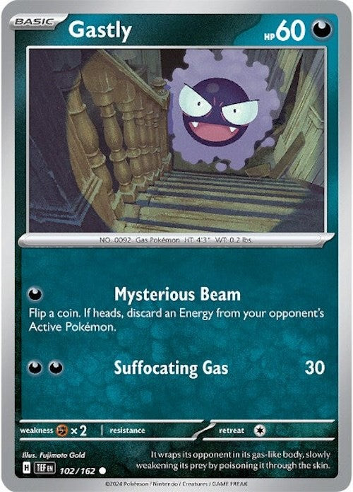 Gastly (102/162) [Scarlet & Violet: Temporal Forces] | Gear Gaming Fayetteville