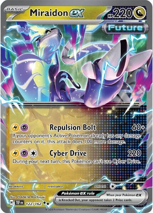 Miraidon ex (122/162) [Scarlet & Violet: Temporal Forces] | Gear Gaming Fayetteville