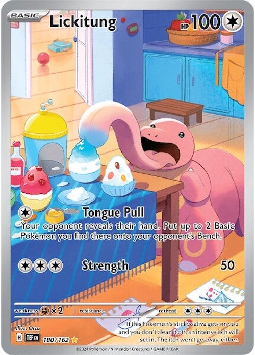 Lickitung (180/162) [Scarlet & Violet: Temporal Forces] | Gear Gaming Fayetteville