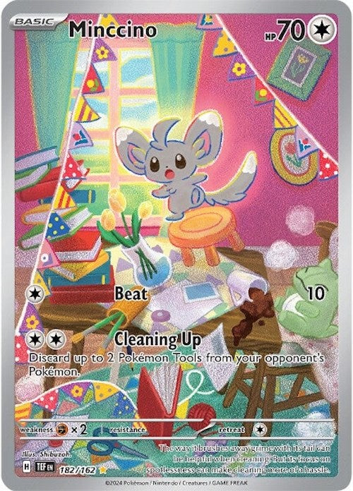 Minccino (182/162) [Scarlet & Violet: Temporal Forces] | Gear Gaming Fayetteville