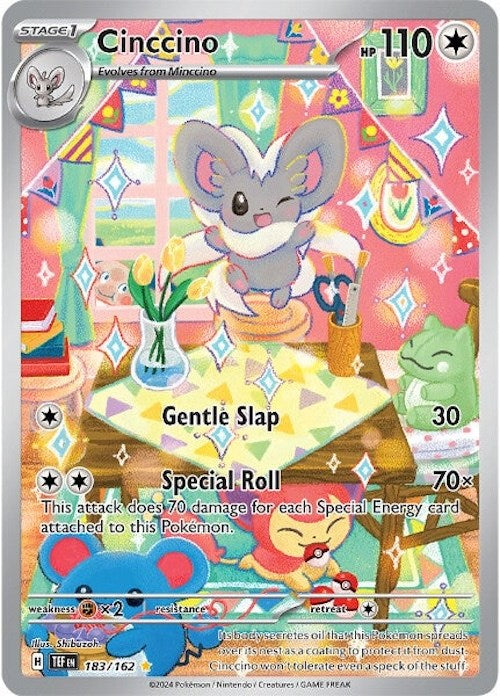 Cinccino (183/162) [Scarlet & Violet: Temporal Forces] | Gear Gaming Fayetteville