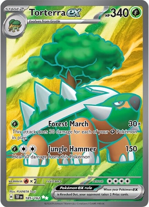 Torterra ex (185/162) [Scarlet & Violet: Temporal Forces] | Gear Gaming Fayetteville