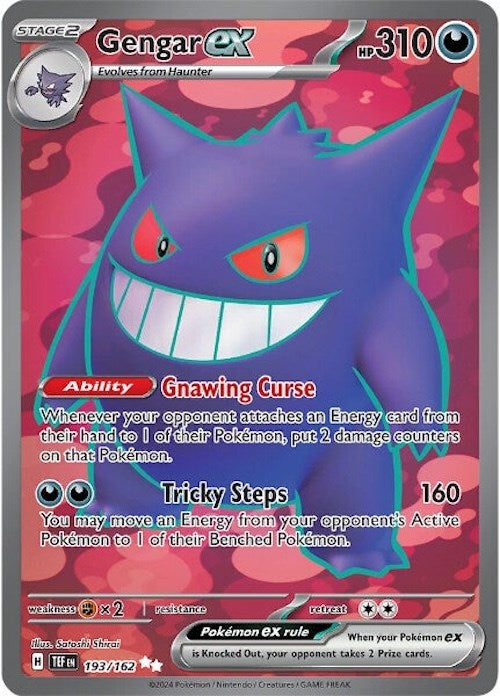 Gengar ex (193/162) [Scarlet & Violet: Temporal Forces] | Gear Gaming Fayetteville