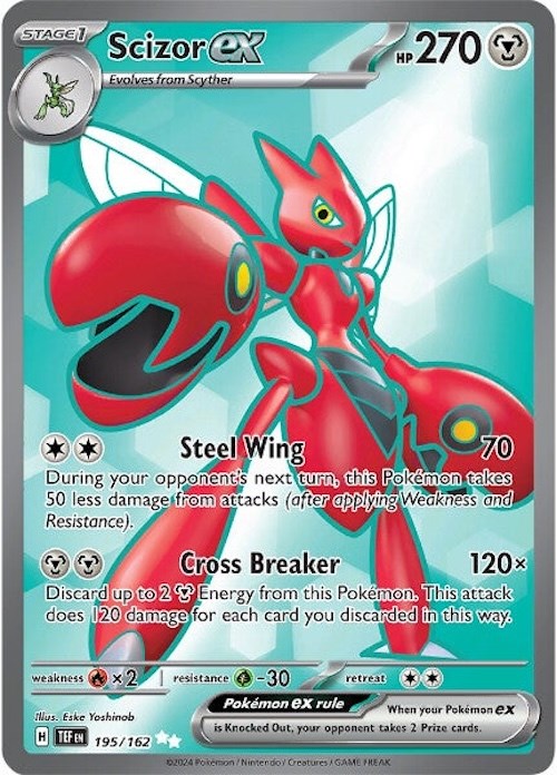 Scizor ex (195/162) [Scarlet & Violet: Temporal Forces] | Gear Gaming Fayetteville