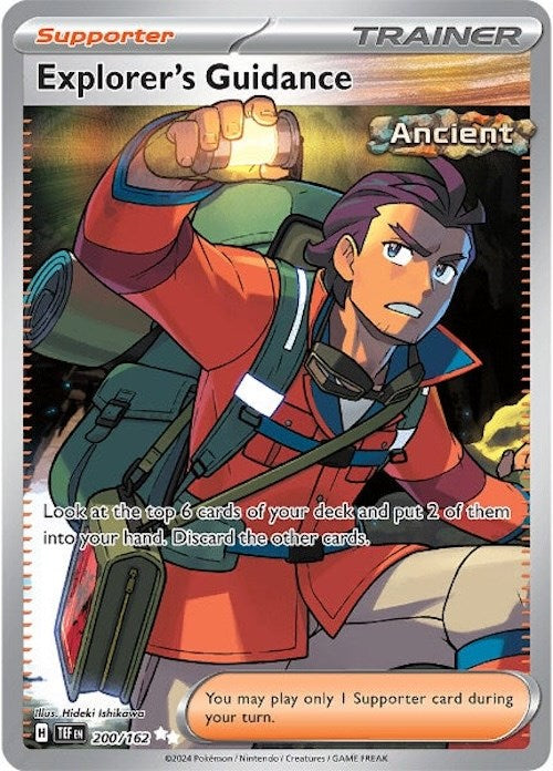 Explorer's Guidance (200/162) [Scarlet & Violet: Temporal Forces] | Gear Gaming Fayetteville