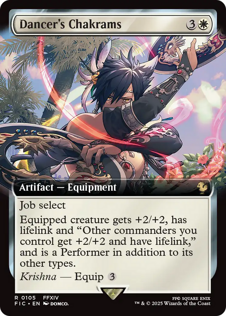 Dancer's Chakrams (Extended Art) [FINAL FANTASY Commander] | Gear Gaming Fayetteville