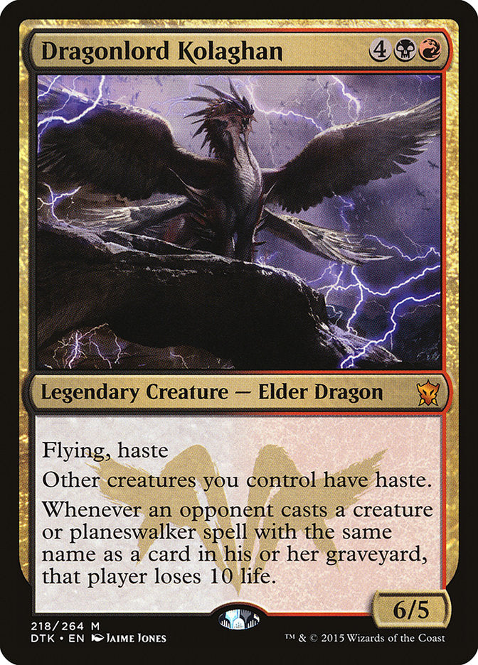 Dragonlord Kolaghan [Dragons of Tarkir] | Gear Gaming Fayetteville