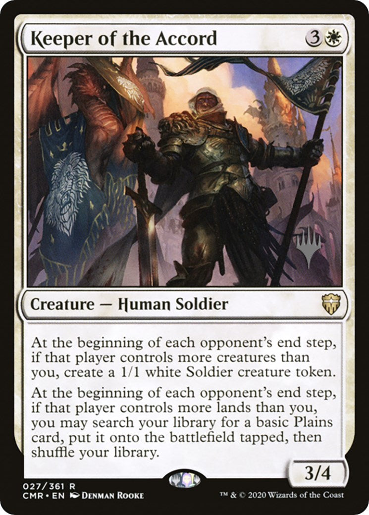 Keeper of the Accord (Promo Pack) [Murders at Karlov Manor Promos] | Gear Gaming Fayetteville