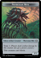 Phyrexian Mite (012) // Phyrexian Beast Double-Sided Token [Phyrexia: All Will Be One Tokens] | Gear Gaming Fayetteville