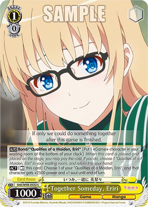 Together Someday, Eriri - [Saekano the Movie: Finale] | Gear Gaming Fayetteville