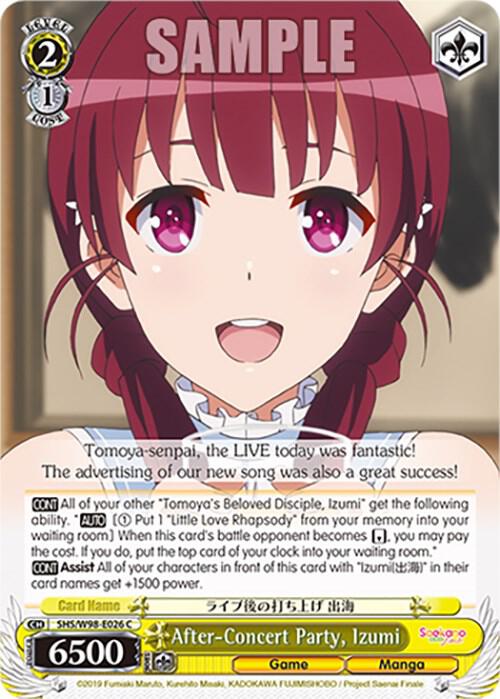 After-Concert Party, Izumi - [Saekano the Movie: Finale] | Gear Gaming Fayetteville