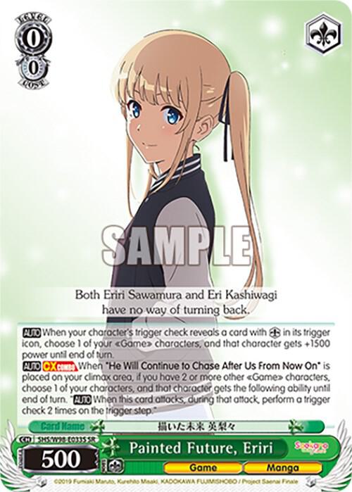 Painted Future, Eriri (SR) - [Saekano the Movie: Finale] | Gear Gaming Fayetteville