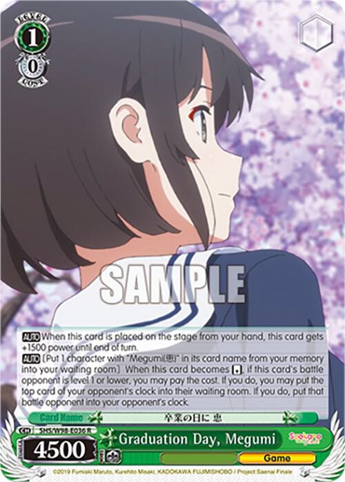 Graduation Day, Megumi - [Saekano the Movie: Finale] | Gear Gaming Fayetteville