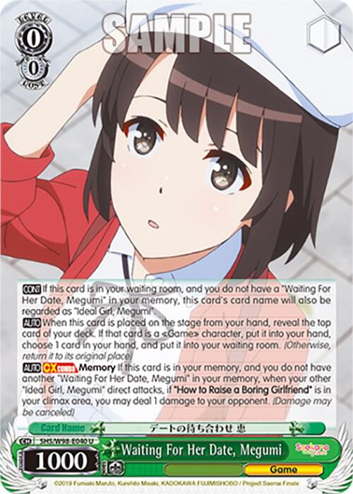 Waiting For Her Date, Megumi - [Saekano the Movie: Finale] | Gear Gaming Fayetteville