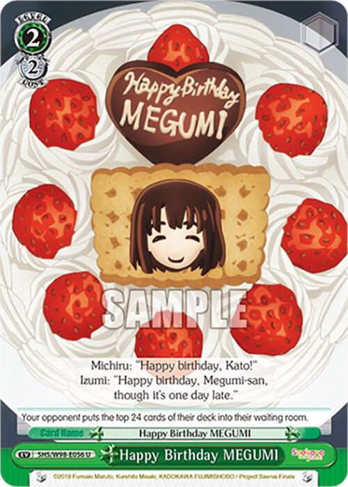 Happy Birthday MEGUMI - [Saekano the Movie: Finale] | Gear Gaming Fayetteville
