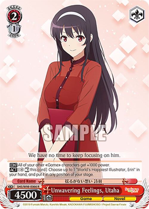 Unwavering Feelings, Utaha - [Saekano the Movie: Finale] | Gear Gaming Fayetteville