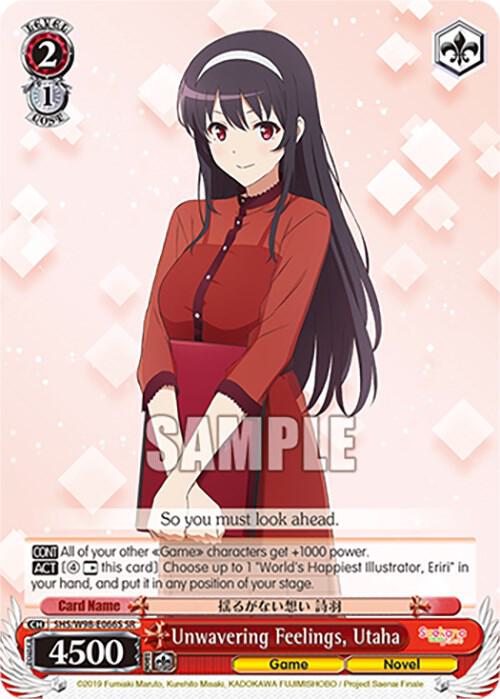 Unwavering Feelings, Utaha (SR) - [Saekano the Movie: Finale] | Gear Gaming Fayetteville