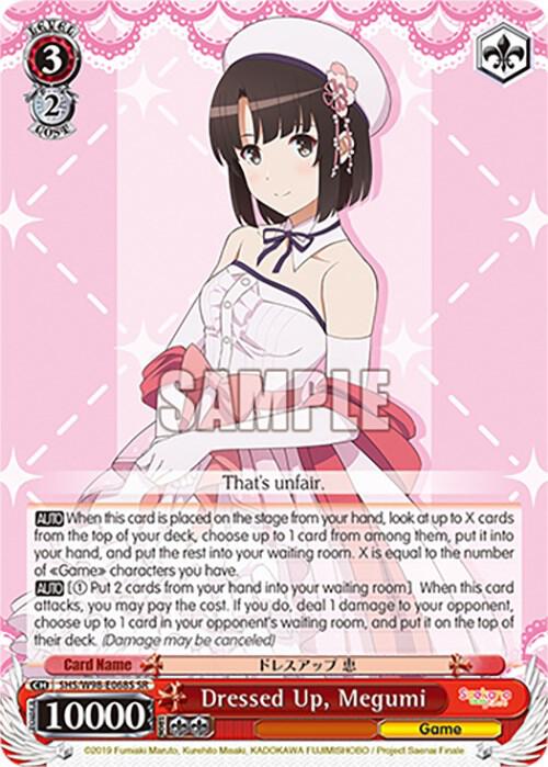 Dressed Up, Megumi (SR) - [Saekano the Movie: Finale] | Gear Gaming Fayetteville