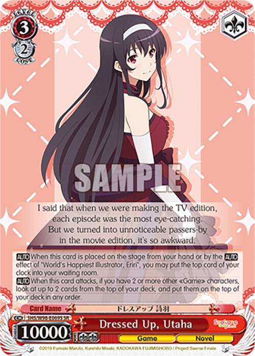 Dressed Up, Utaha (SR) - [Saekano the Movie: Finale] | Gear Gaming Fayetteville