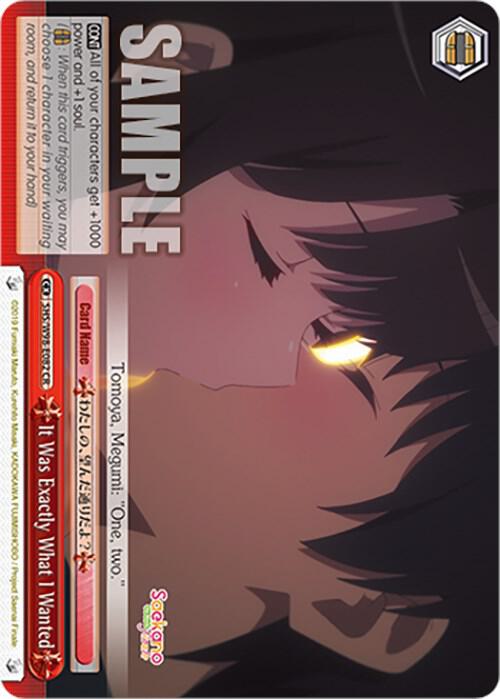 It Was Exactly What I Wanted - [Saekano the Movie: Finale] | Gear Gaming Fayetteville