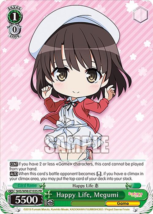 Happy Life, Megumi (Foil) - [Saekano the Movie: Finale] | Gear Gaming Fayetteville