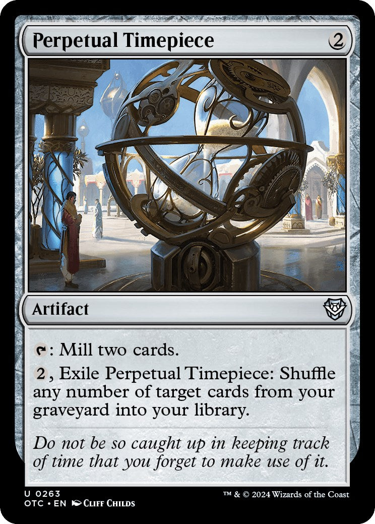 Perpetual Timepiece [Outlaws of Thunder Junction Commander] | Gear Gaming Fayetteville
