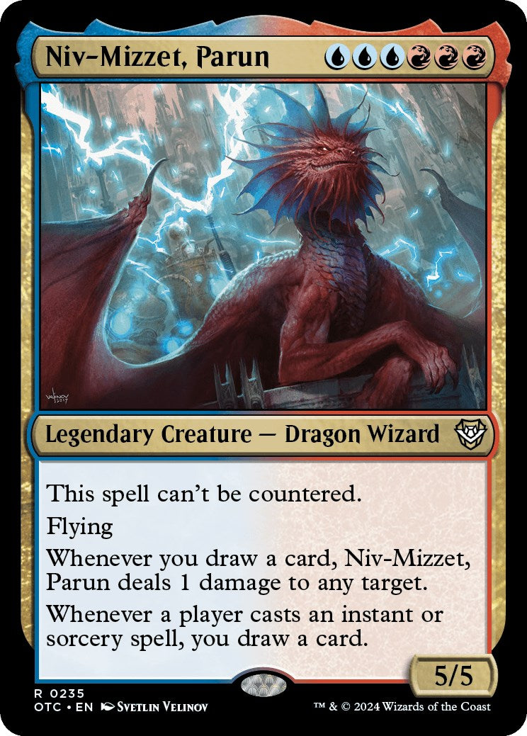 Niv-Mizzet, Parun [Outlaws of Thunder Junction Commander] | Gear Gaming Fayetteville