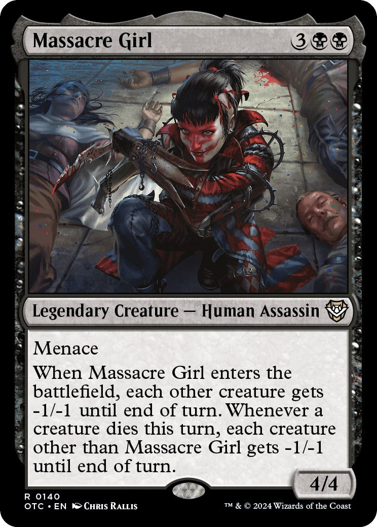 Massacre Girl [Outlaws of Thunder Junction Commander] | Gear Gaming Fayetteville