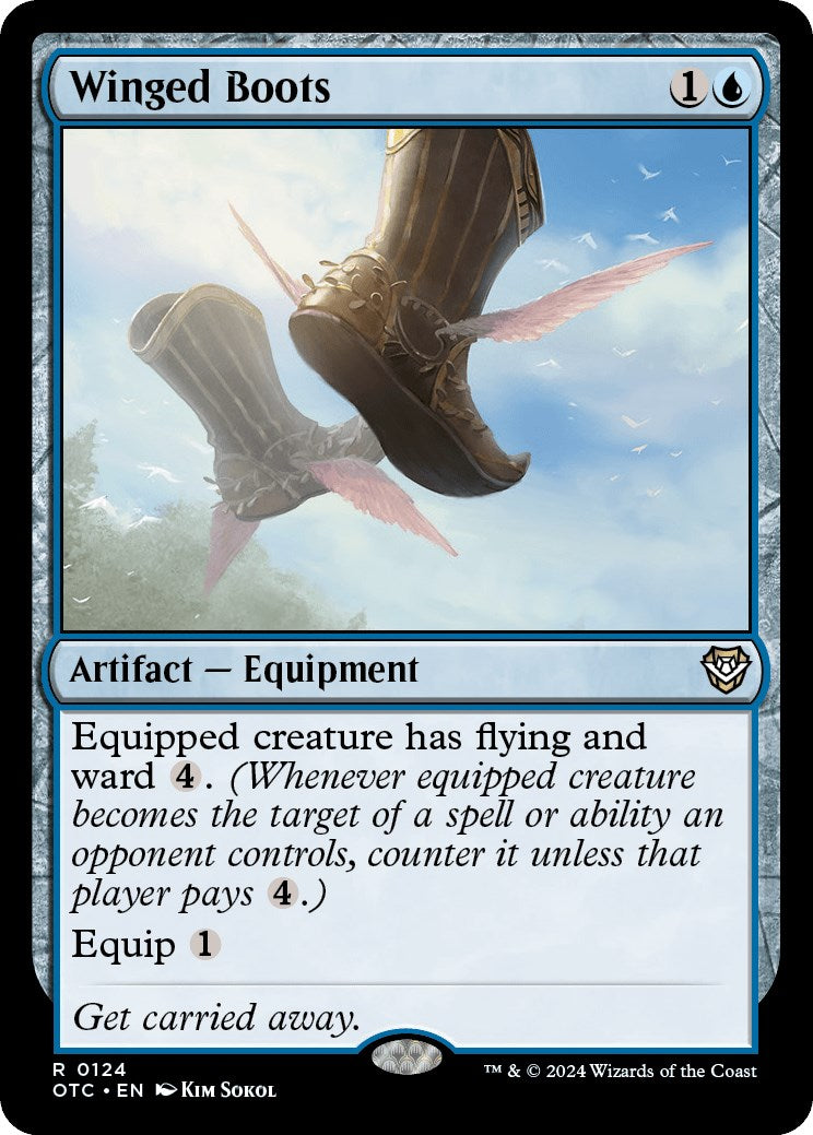 Winged Boots [Outlaws of Thunder Junction Commander] | Gear Gaming Fayetteville