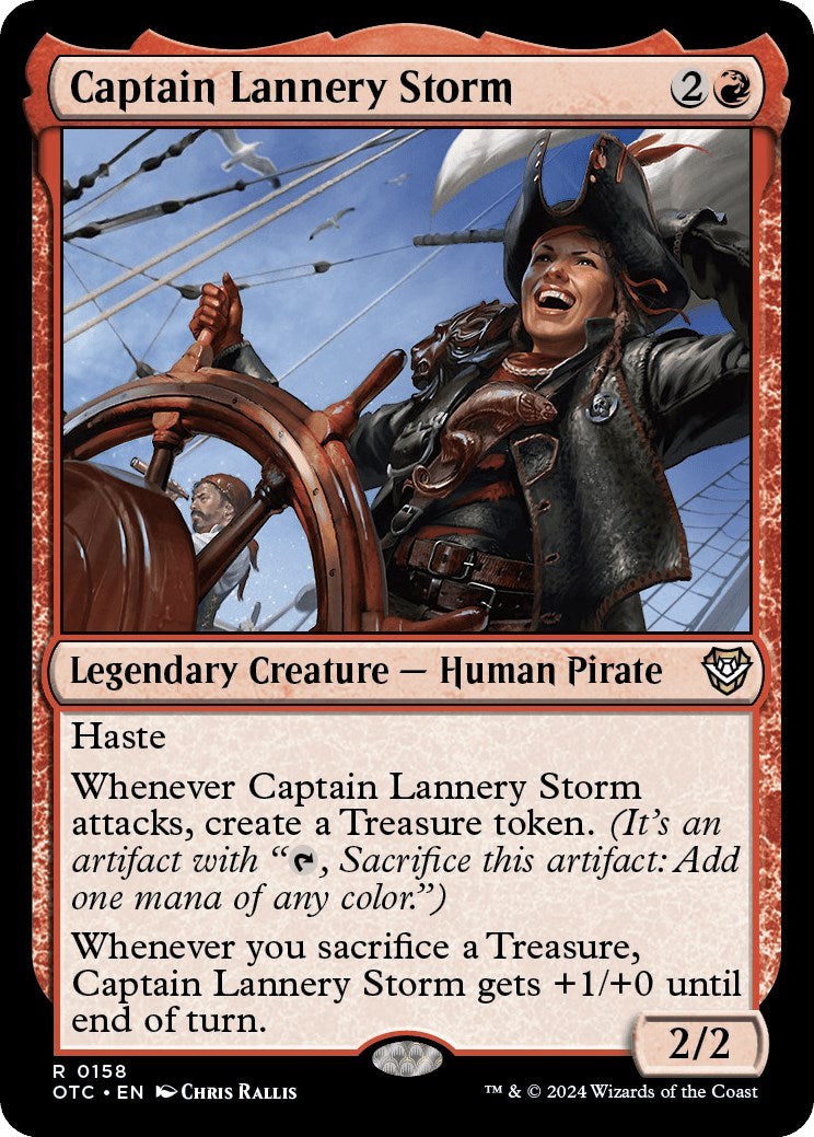 Captain Lannery Storm [Outlaws of Thunder Junction Commander] | Gear Gaming Fayetteville