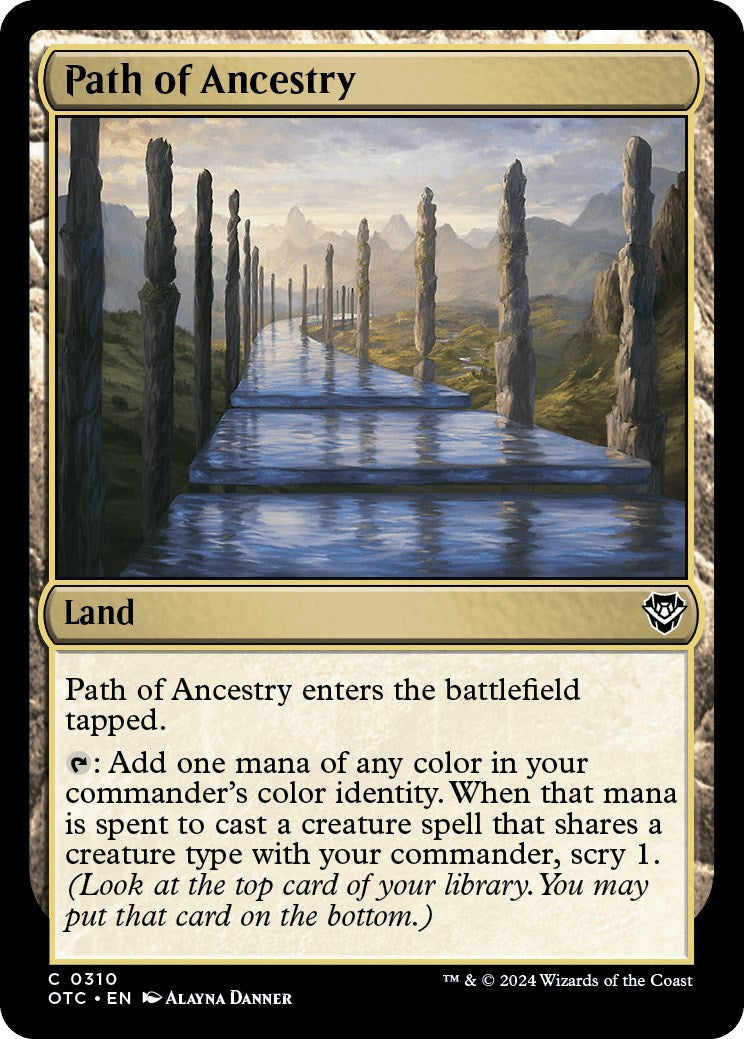 Path of Ancestry [Outlaws of Thunder Junction Commander] | Gear Gaming Fayetteville