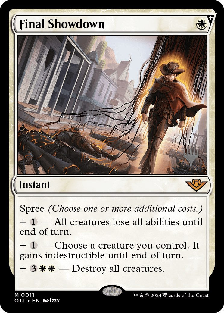 Final Showdown (Promo Pack) [Outlaws of Thunder Junction Promos] | Gear Gaming Fayetteville