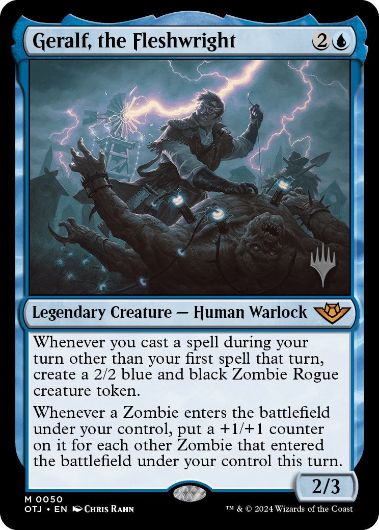 Geralf, the Fleshwright (Promo Pack) [Outlaws of Thunder Junction Promos] | Gear Gaming Fayetteville