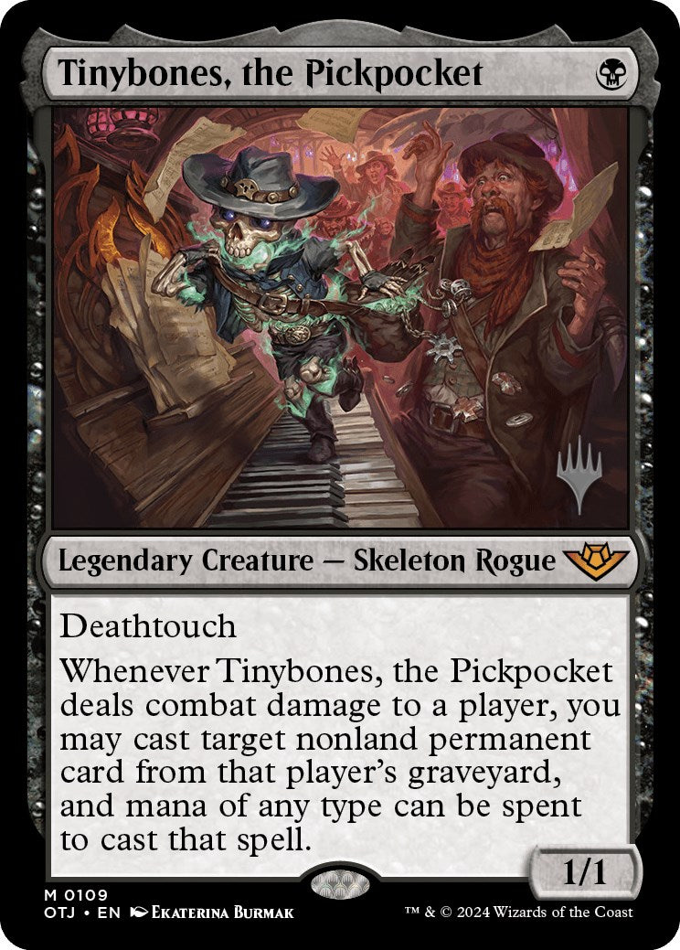 Tinybones, the Pickpocket (Promo Pack) [Outlaws of Thunder Junction Promos] | Gear Gaming Fayetteville