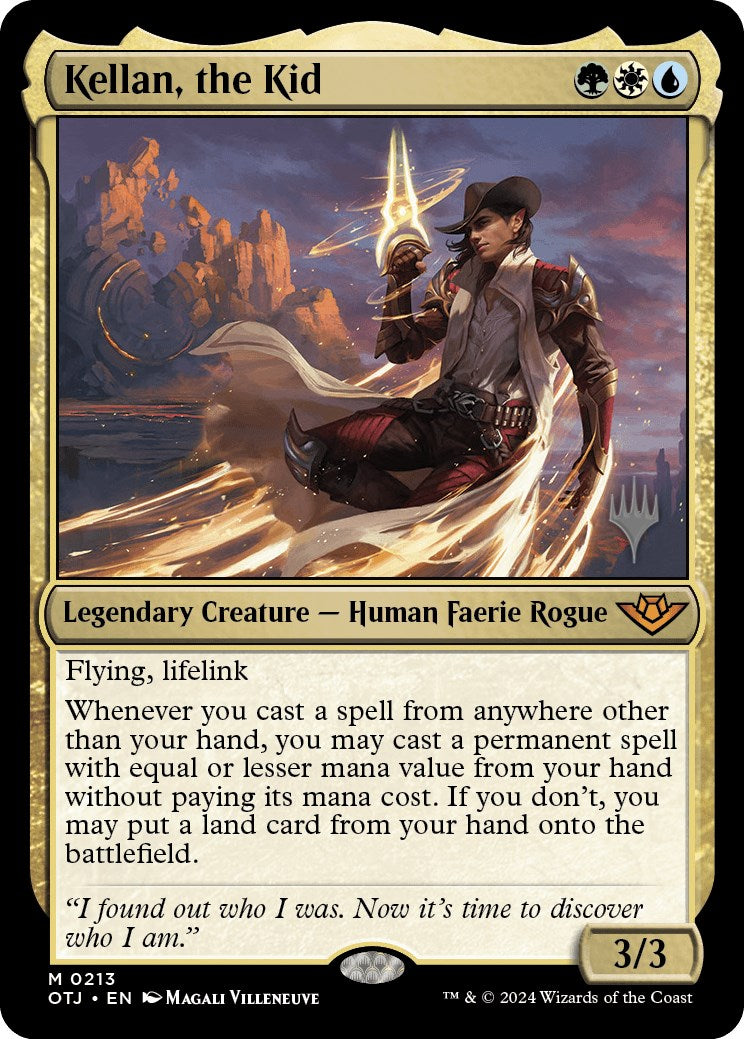 Kellan, the Kid (Promo Pack) [Outlaws of Thunder Junction Promos] | Gear Gaming Fayetteville