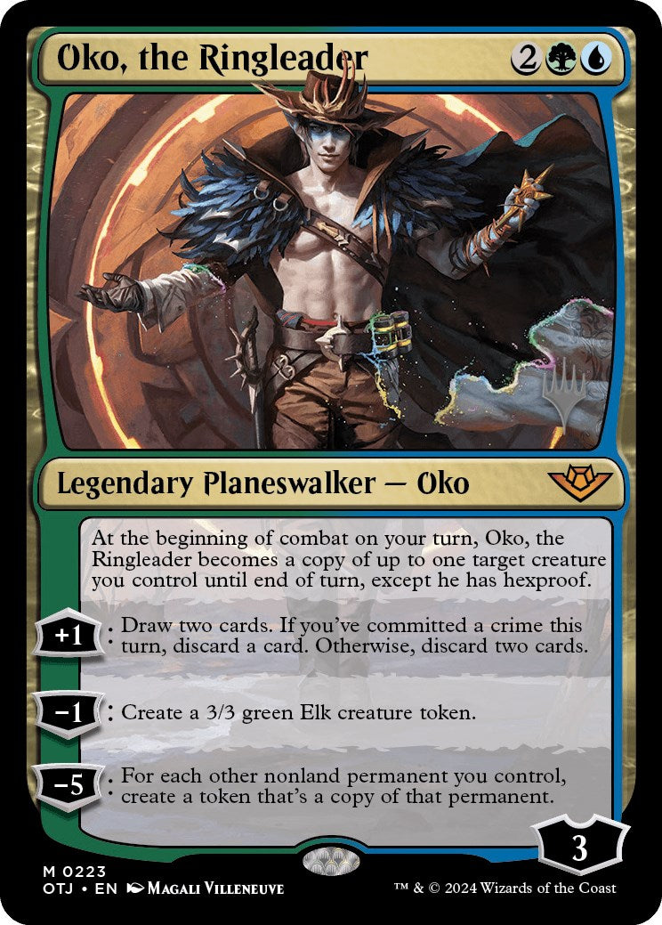 Oko, the Ringleader (Promo Pack) [Outlaws of Thunder Junction Promos] | Gear Gaming Fayetteville