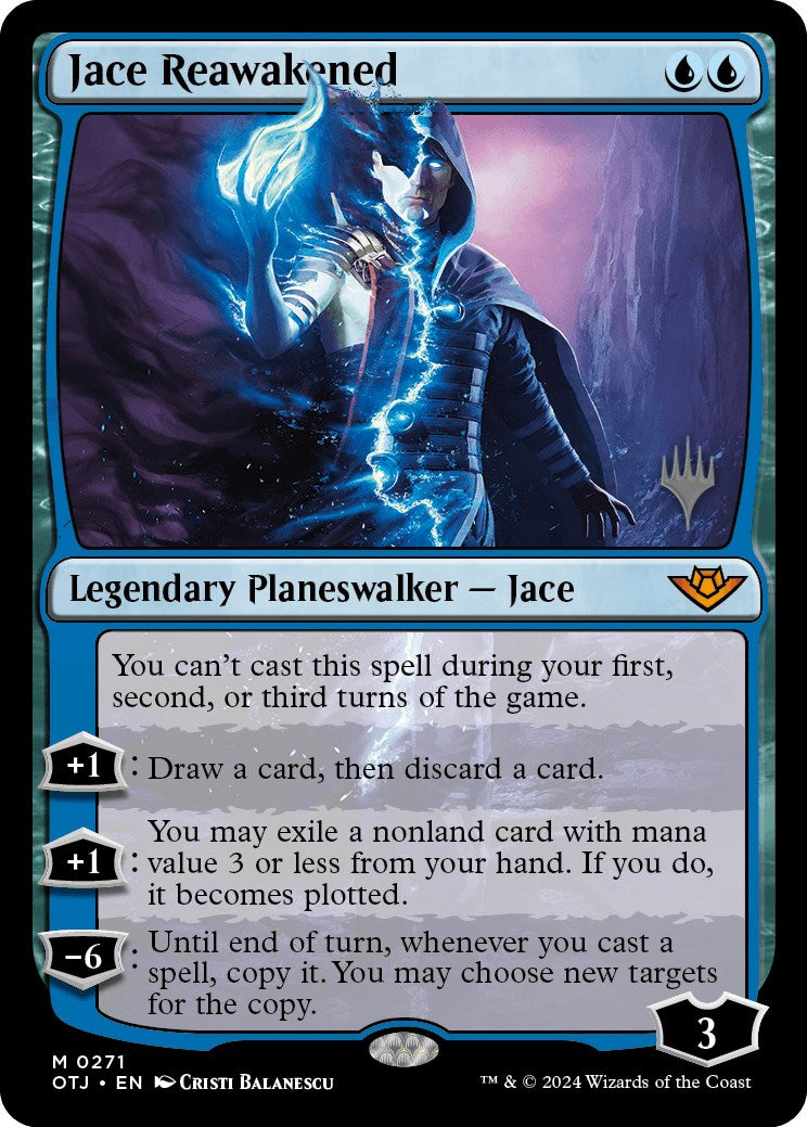 Jace Reawakened (Promo Pack) [Outlaws of Thunder Junction Promos] | Gear Gaming Fayetteville