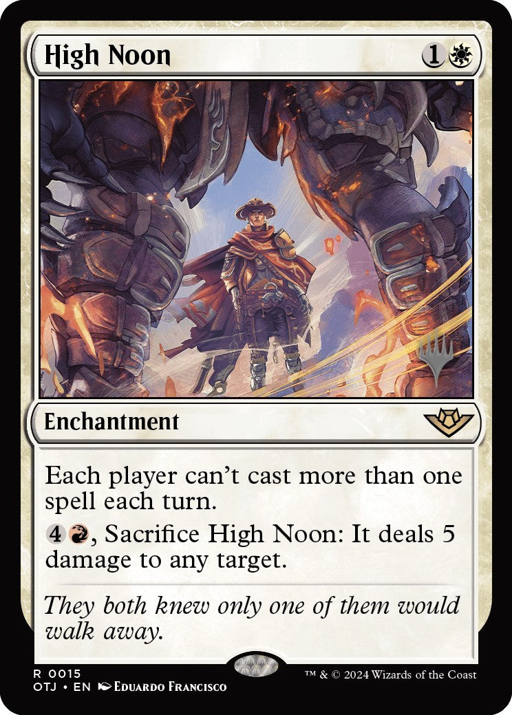 High Noon (Promo Pack) [Outlaws of Thunder Junction Promos] | Gear Gaming Fayetteville