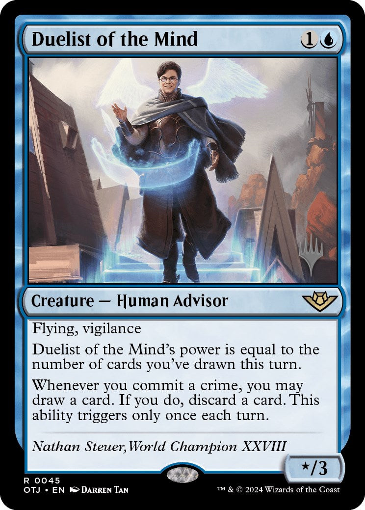 Duelist of the Mind (Promo Pack) [Outlaws of Thunder Junction Promos] | Gear Gaming Fayetteville