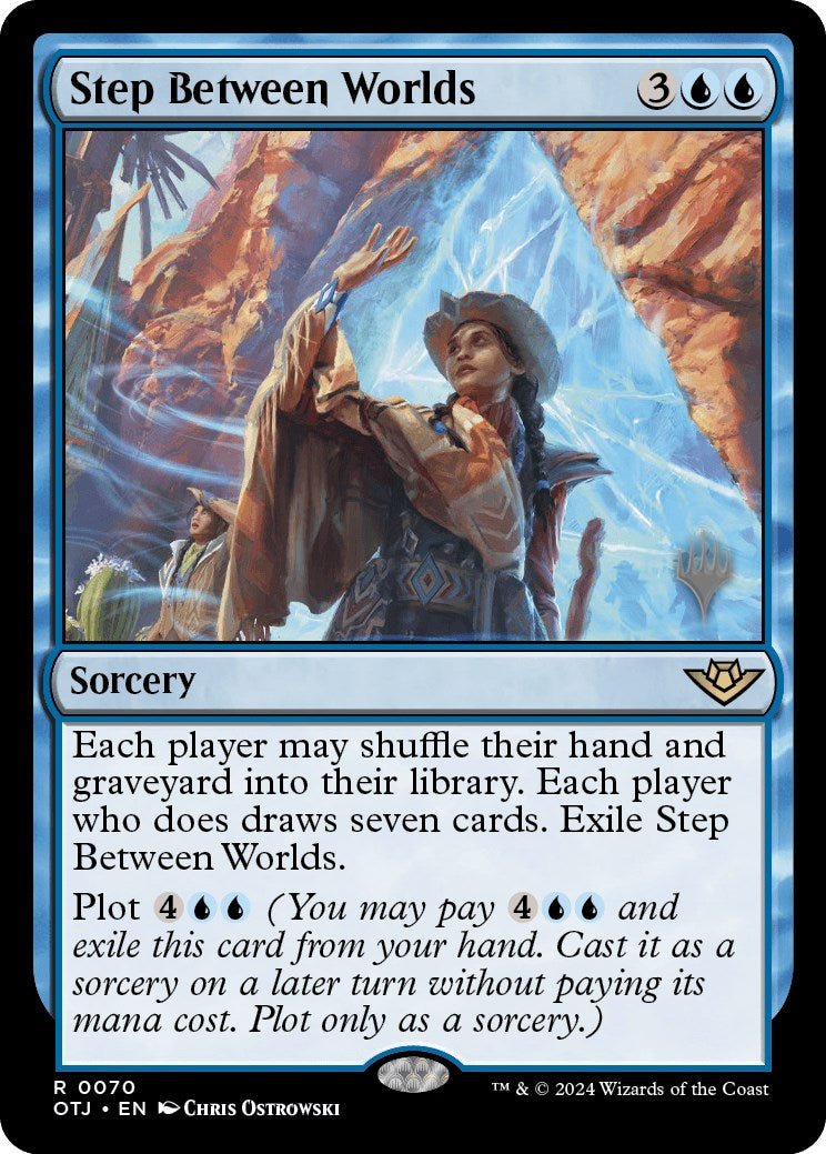 Step Between Worlds (Promo Pack) [Outlaws of Thunder Junction Promos] | Gear Gaming Fayetteville