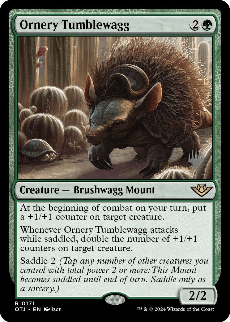 Ornery Tumblewagg (Promo Pack) [Outlaws of Thunder Junction Promos] | Gear Gaming Fayetteville