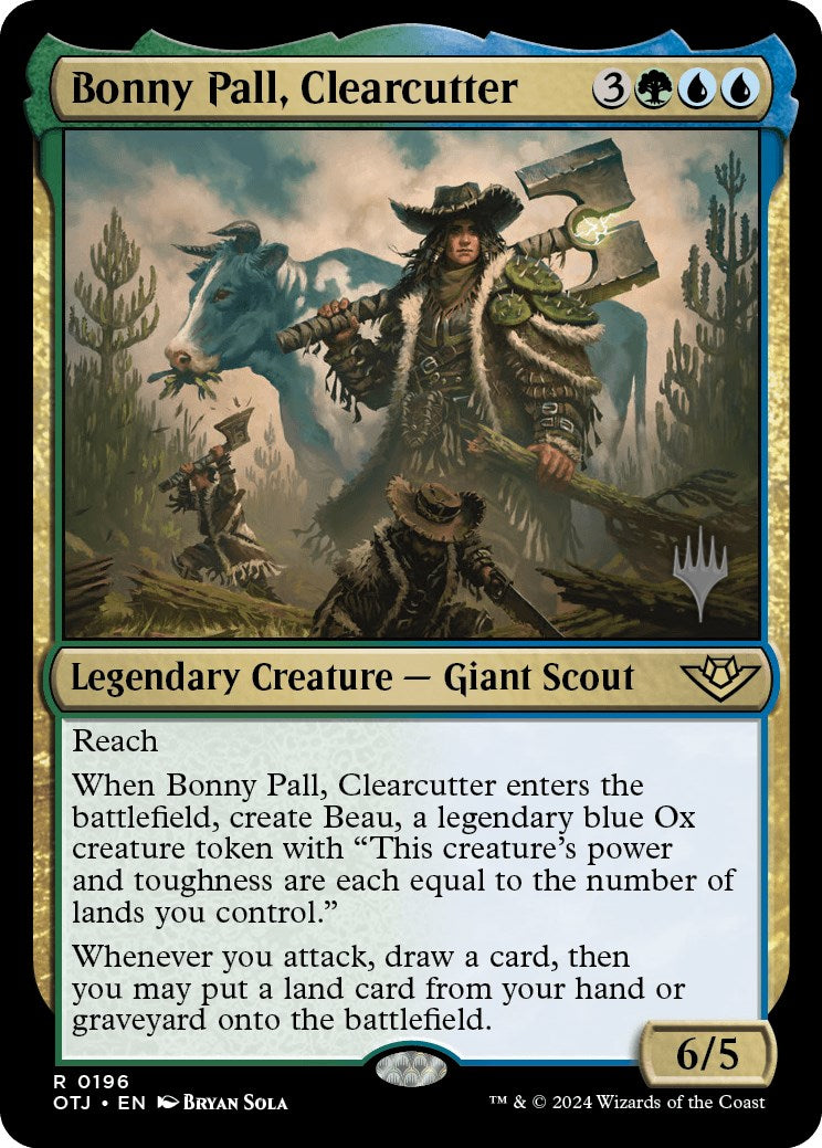 Bonny Pall, Clearcutter (Promo Pack) [Outlaws of Thunder Junction Promos] | Gear Gaming Fayetteville