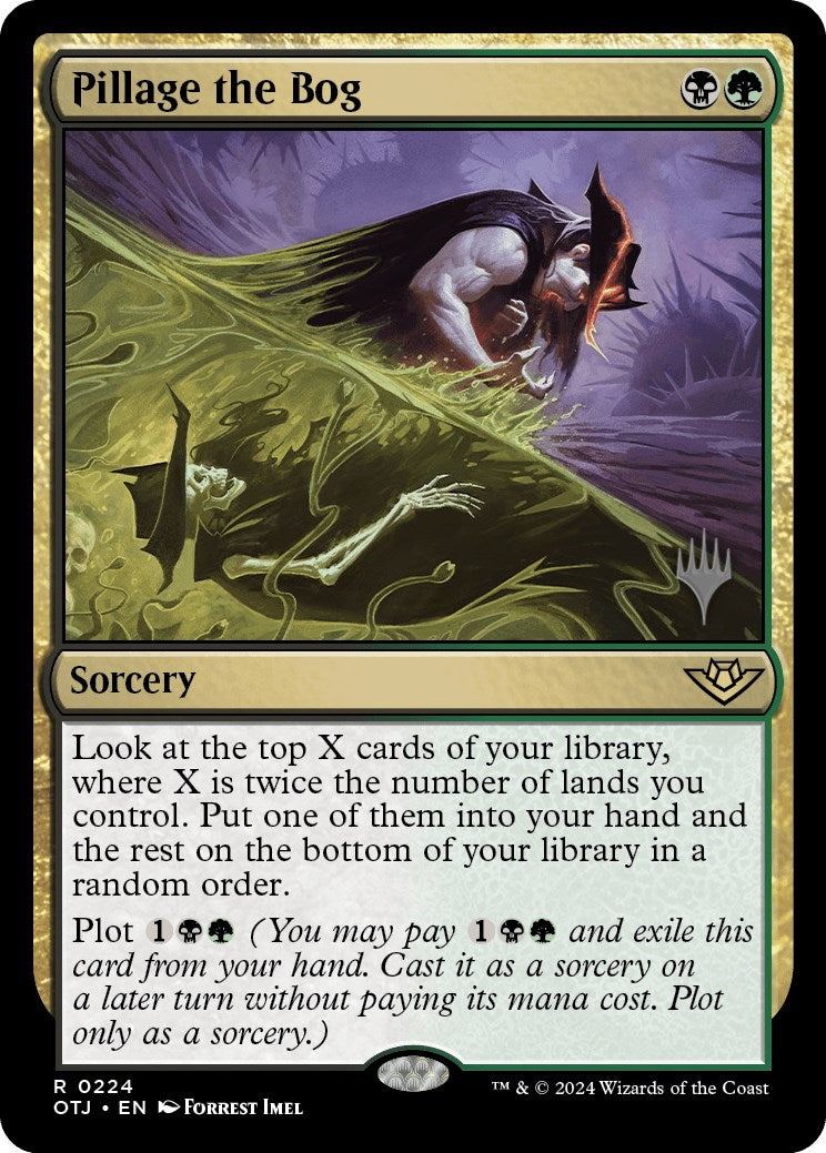 Pillage the Bog (Promo Pack) [Outlaws of Thunder Junction Promos] | Gear Gaming Fayetteville