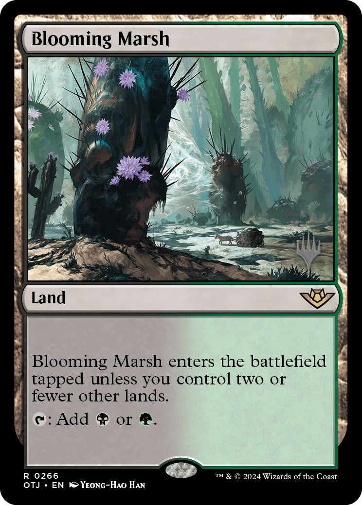 Blooming Marsh (Promo Pack) [Outlaws of Thunder Junction Promos] | Gear Gaming Fayetteville