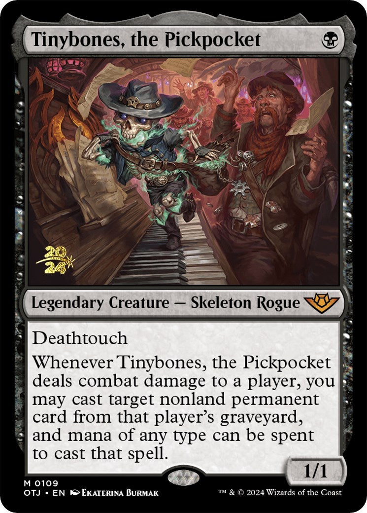 Tinybones, the Pickpocket [Outlaws of Thunder Junction Prerelease Promos] | Gear Gaming Fayetteville