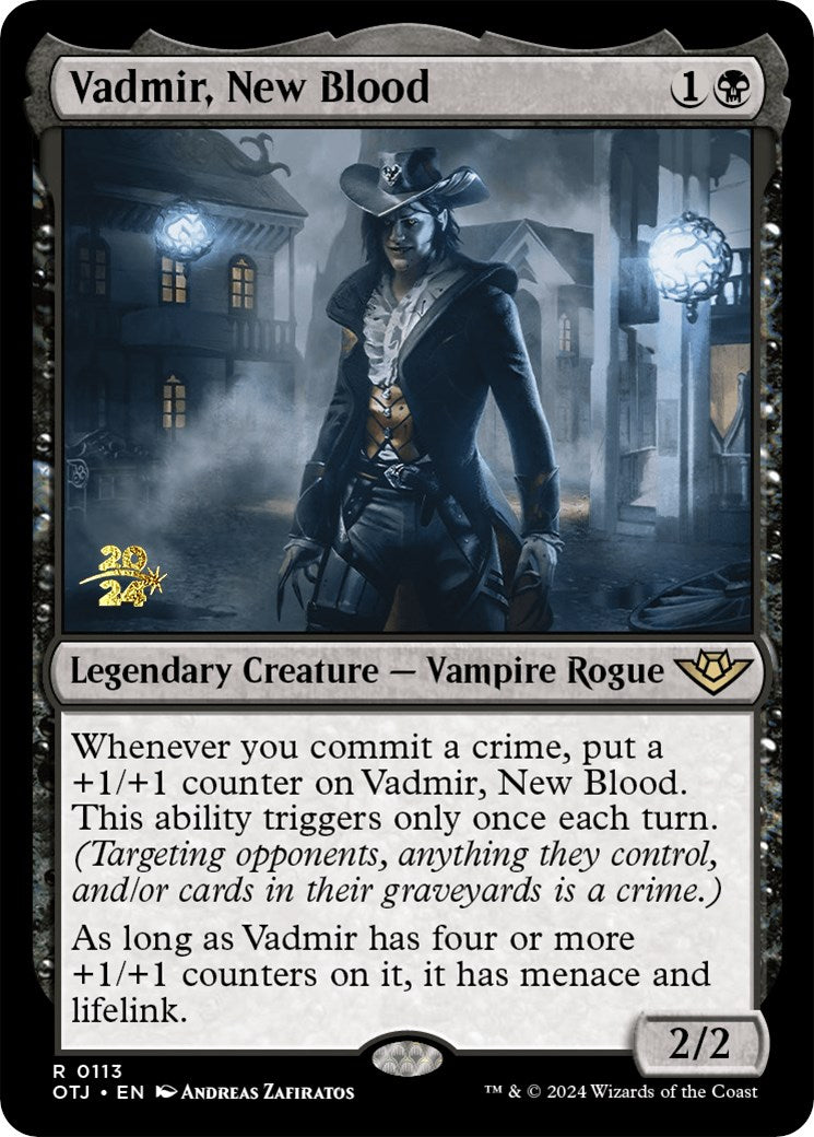 Vadmir, New Blood [Outlaws of Thunder Junction Prerelease Promos] | Gear Gaming Fayetteville