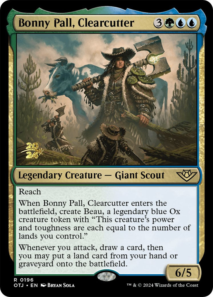 Bonny Pall, Clearcutter [Outlaws of Thunder Junction Prerelease Promos] | Gear Gaming Fayetteville