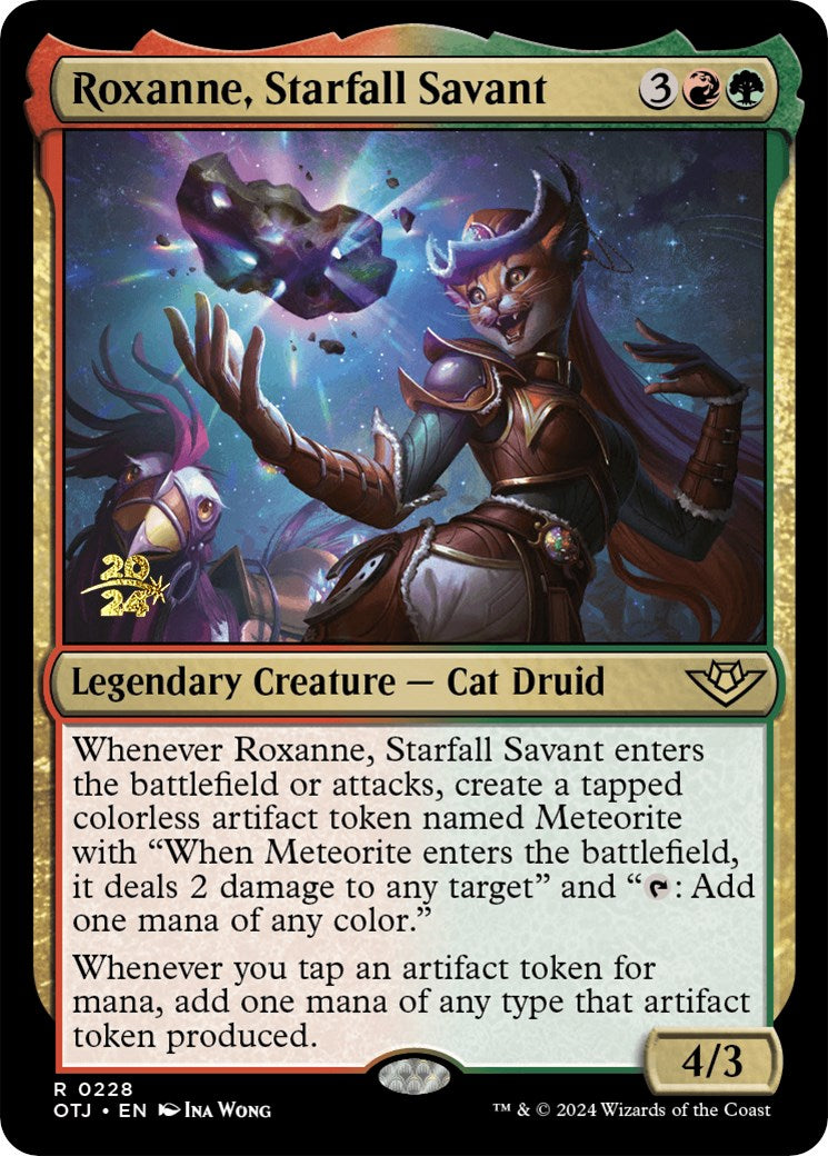 Roxanne, Starfall Savant [Outlaws of Thunder Junction Prerelease Promos] | Gear Gaming Fayetteville